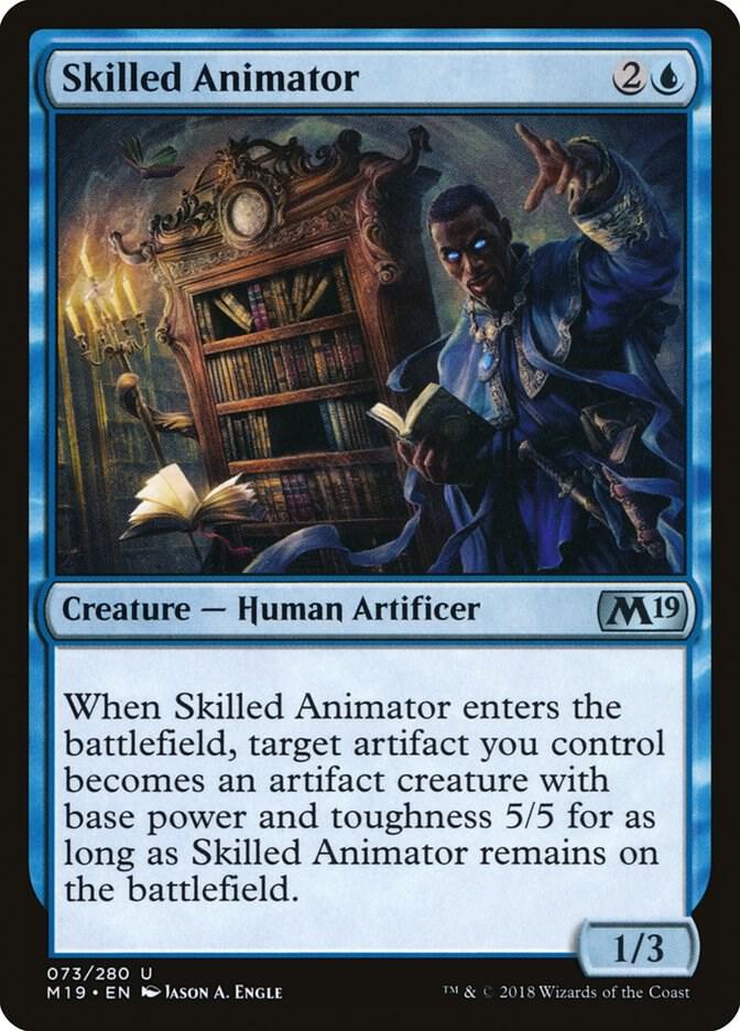 Skilled Animator 73/280 (Core Set 2019) 