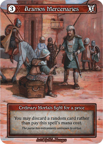 Aramos Mercenaries  (Beta)  - Foil
