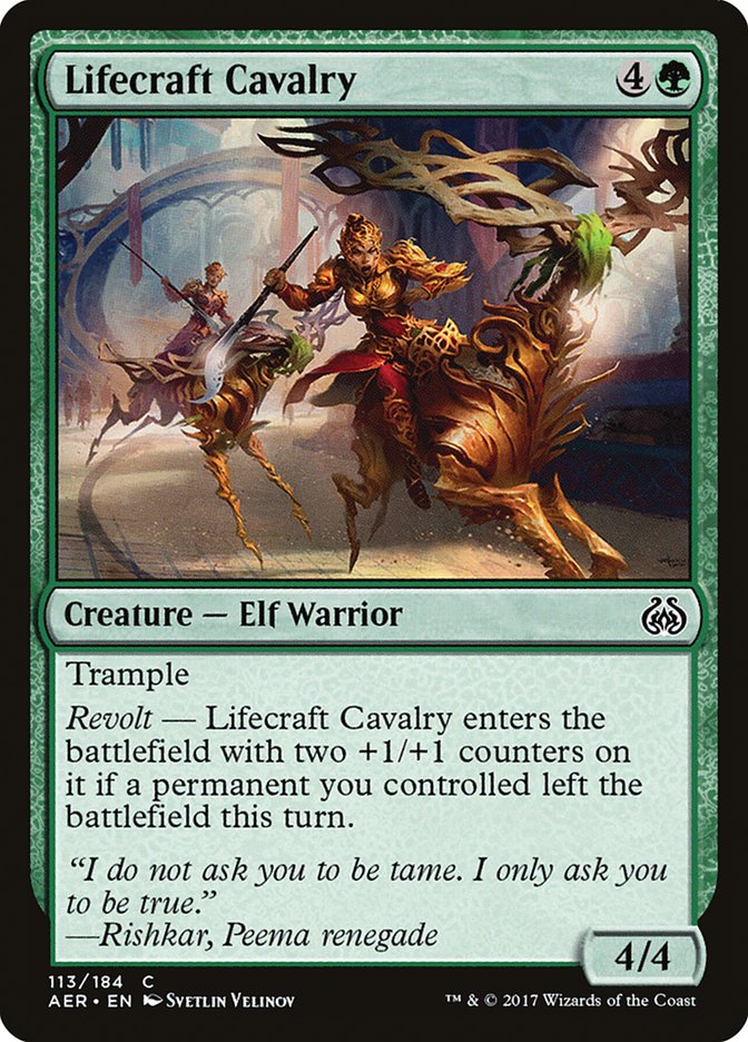 Lifecraft Cavalry 113/184 (Aether Revolt) 