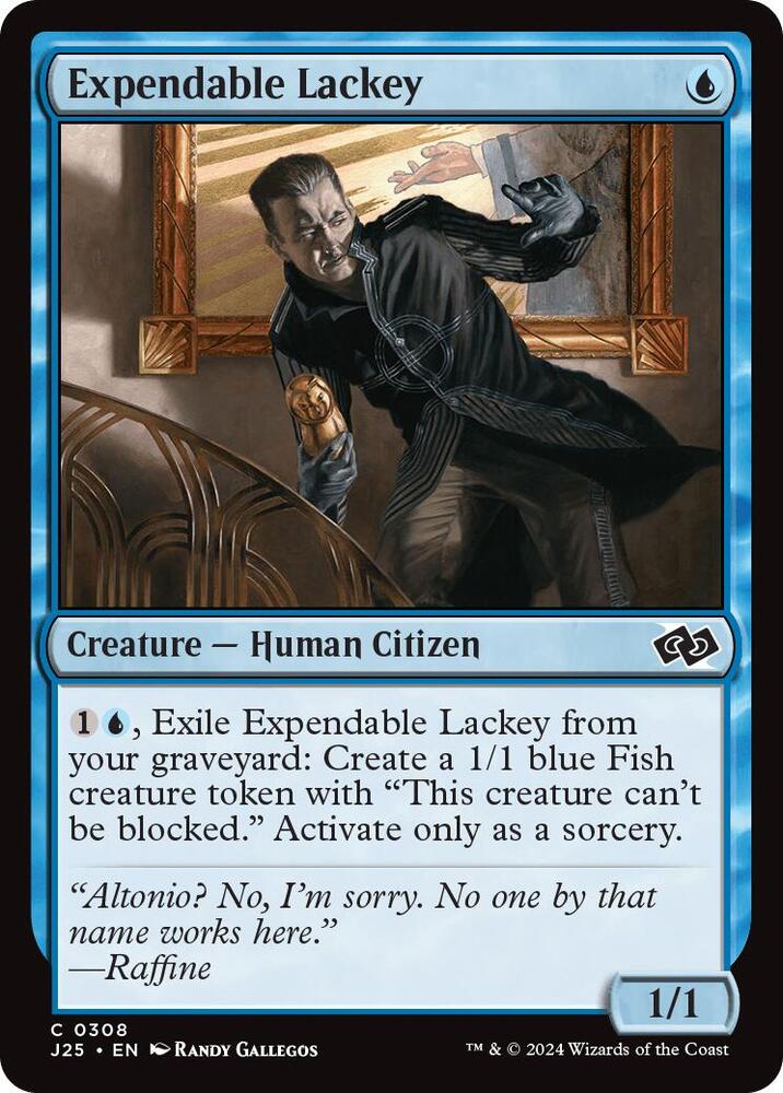 Expendable Lackey 308/779 (Foundations Jumpstart) 