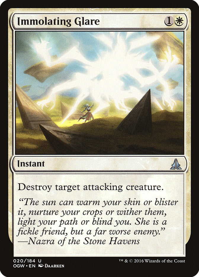 Immolating Glare 20/184 (Oath of the Gatewatch) 