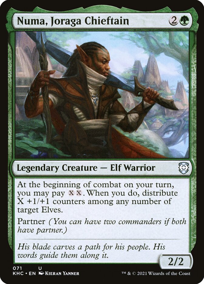 Numa, Joraga Chieftain 71/1 (Commander: Kaldheim) 