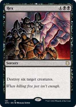 Hex 101/62 (Commander: Adventures in the Forgotten Realms) 