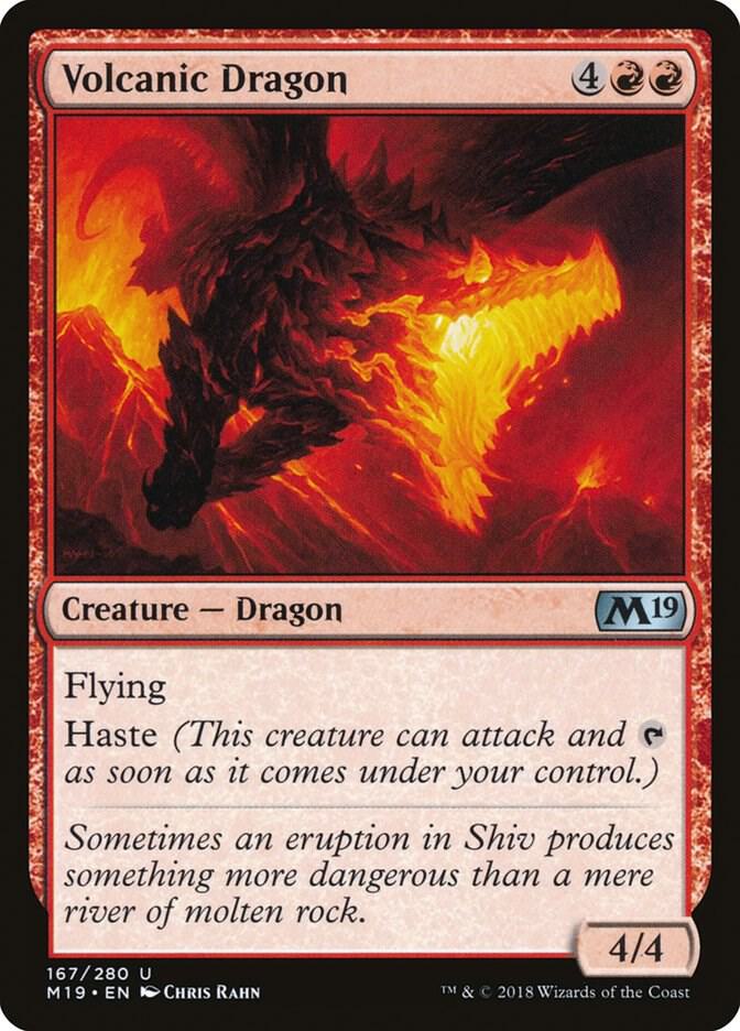 Volcanic Dragon 167/280 (Core Set 2019) 