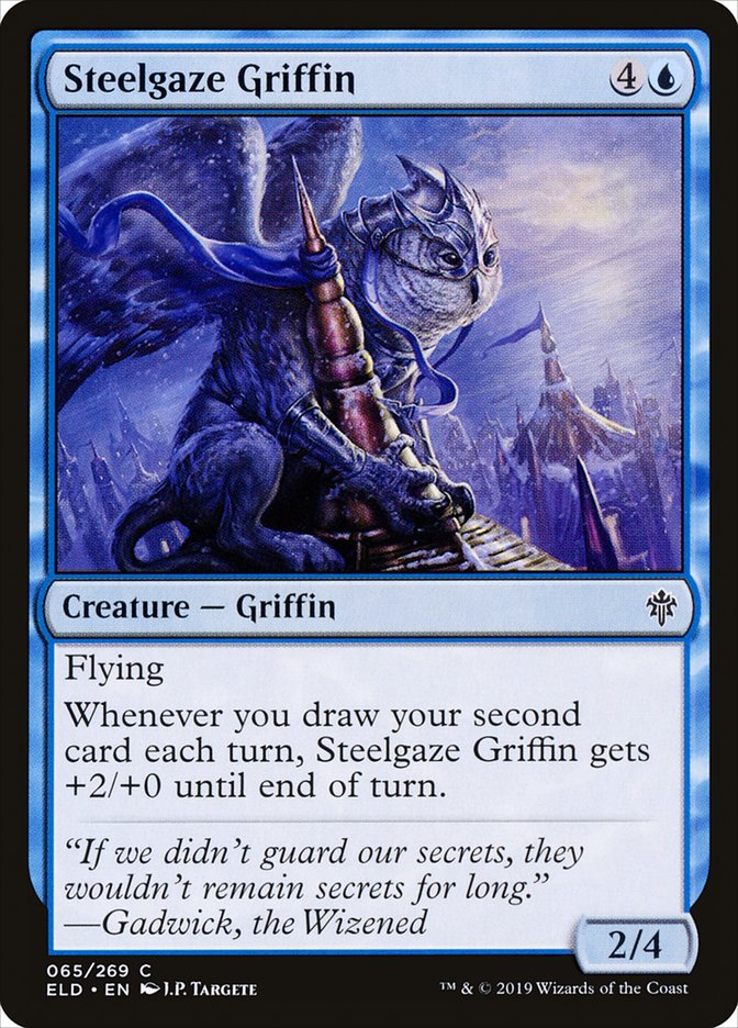 Steelgaze Griffin 65/269 (Throne of Eldraine) 