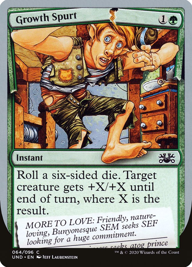 Growth Spurt 64/96 (Unsanctioned) 
