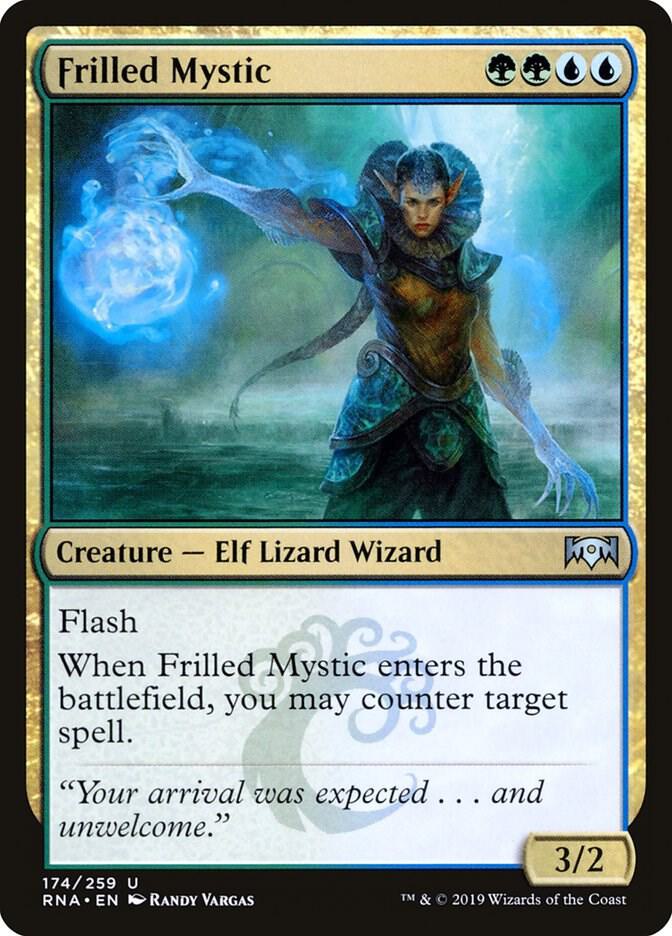 Frilled Mystic 174/259 (Ravnica Allegiance) 