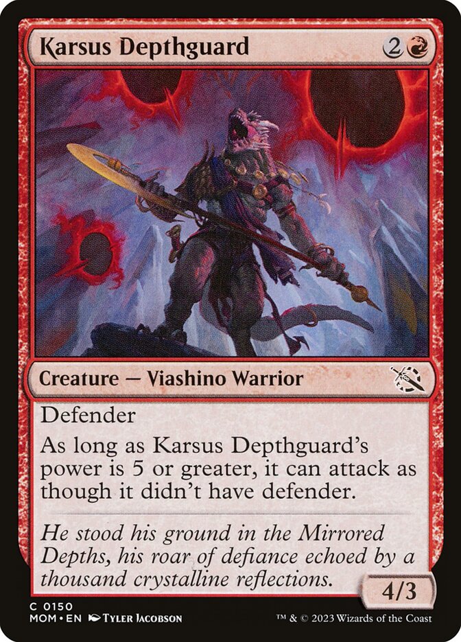 Karsus Depthguard 150/291 (March of the Machine)  - Foil