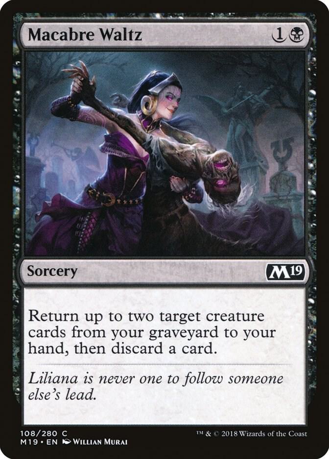 Macabre Waltz 108/280 (Core Set 2019) 