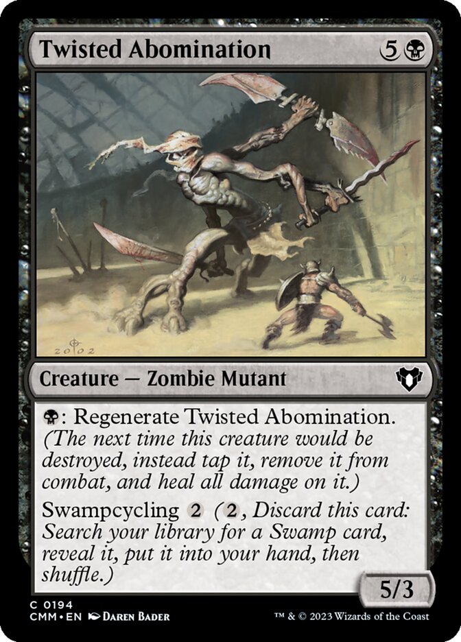 Twisted Abomination 194 (Commander Masters) 