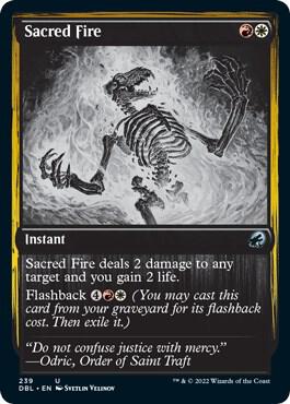Sacred Fire 239/534 (Innistrad: Double Feature) 