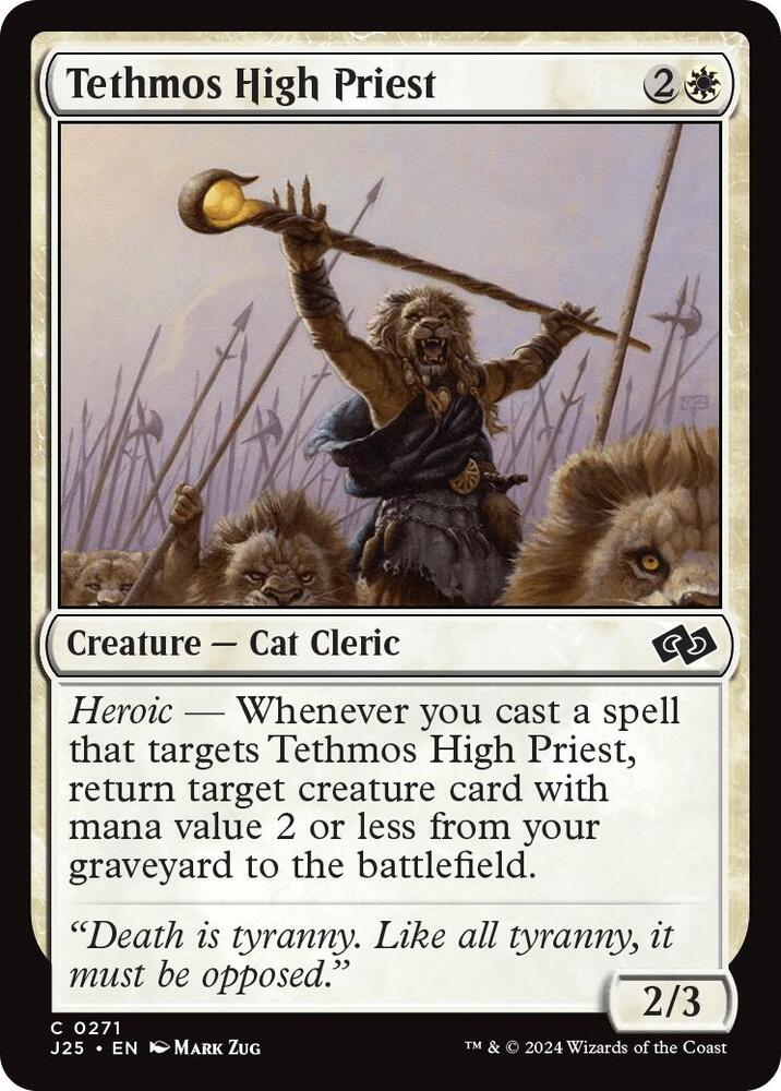 Tethmos High Priest 271/779 (Foundations Jumpstart) 