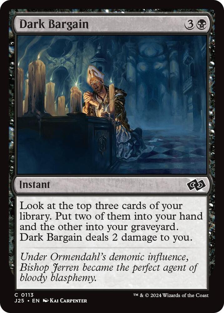Dark Bargain 113/779 (Foundations Jumpstart) 