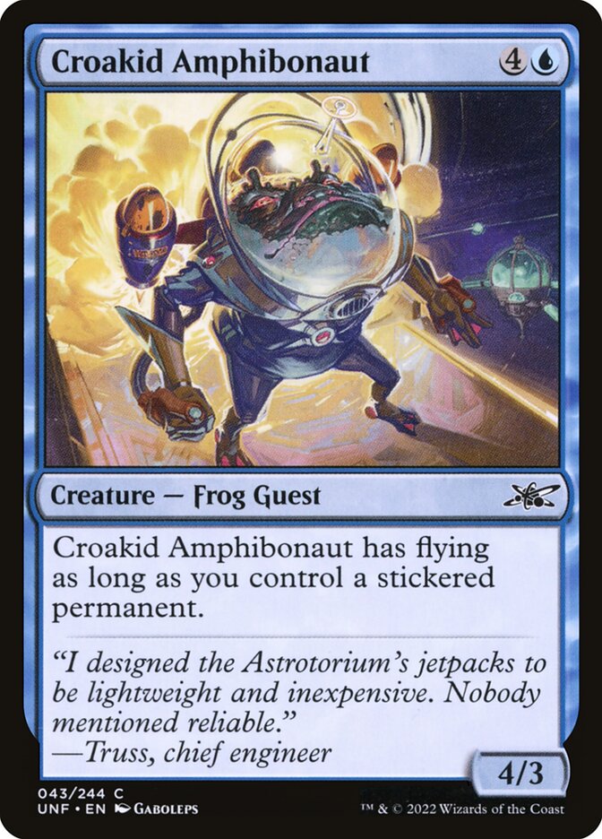 Croakid Amphibonaut 43/244 (Unfinity) 