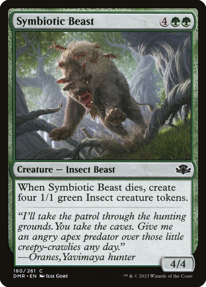 Symbiotic Beast 180/261 (Dominaria Remastered) 