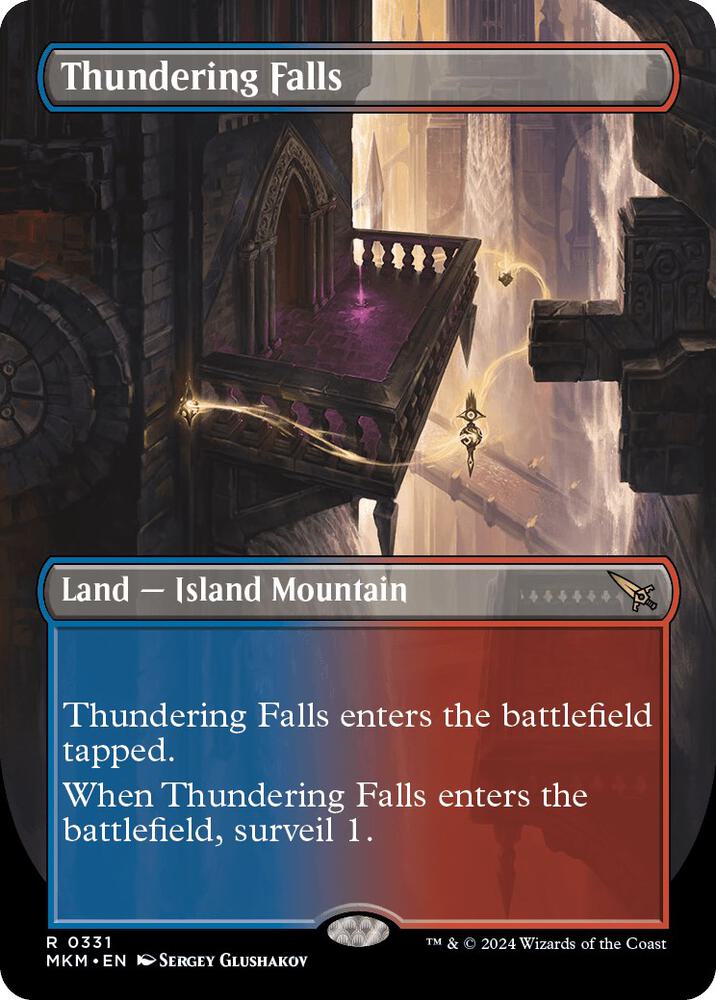 Thundering Falls 331 (Murders at Karlov Manor)  - Borderless