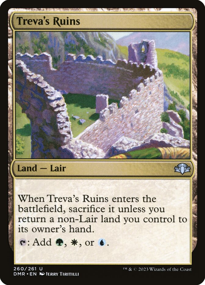 Treva's Ruins 260/261 (Dominaria Remastered) 