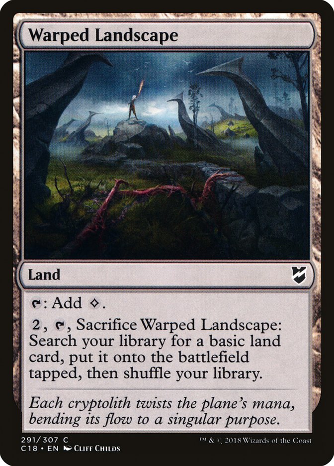 Warped Landscape 291/307 (Commander 2018) 