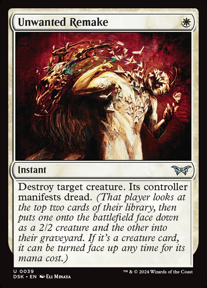 Unwanted Remake 39/286 (Duskmourn: House of Horror) 