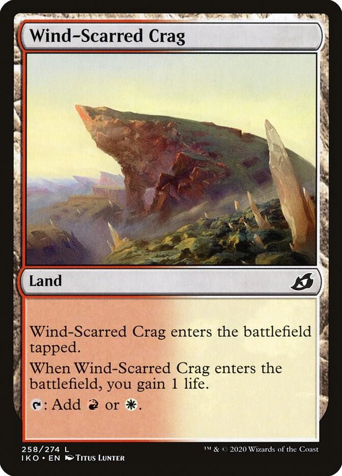 Wind-Scarred Crag 258/274 (Ikoria: Lair of Behemoths)  - Foil