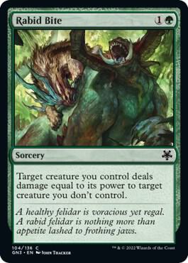 Rabid Bite 104/135 (Magic Game Night: Free-For-All) 