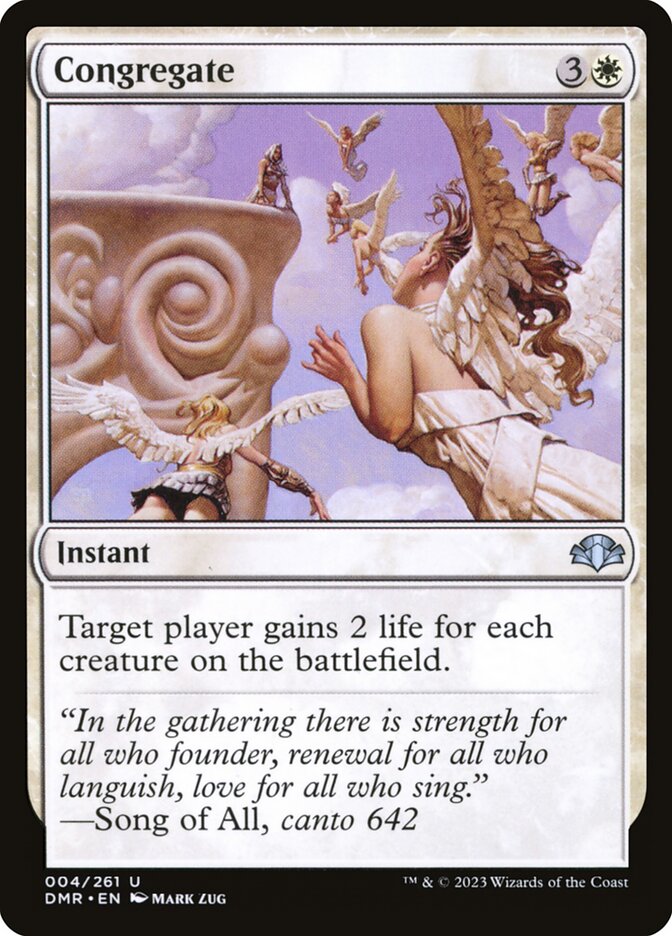 Congregate 4/261 (Dominaria Remastered) 
