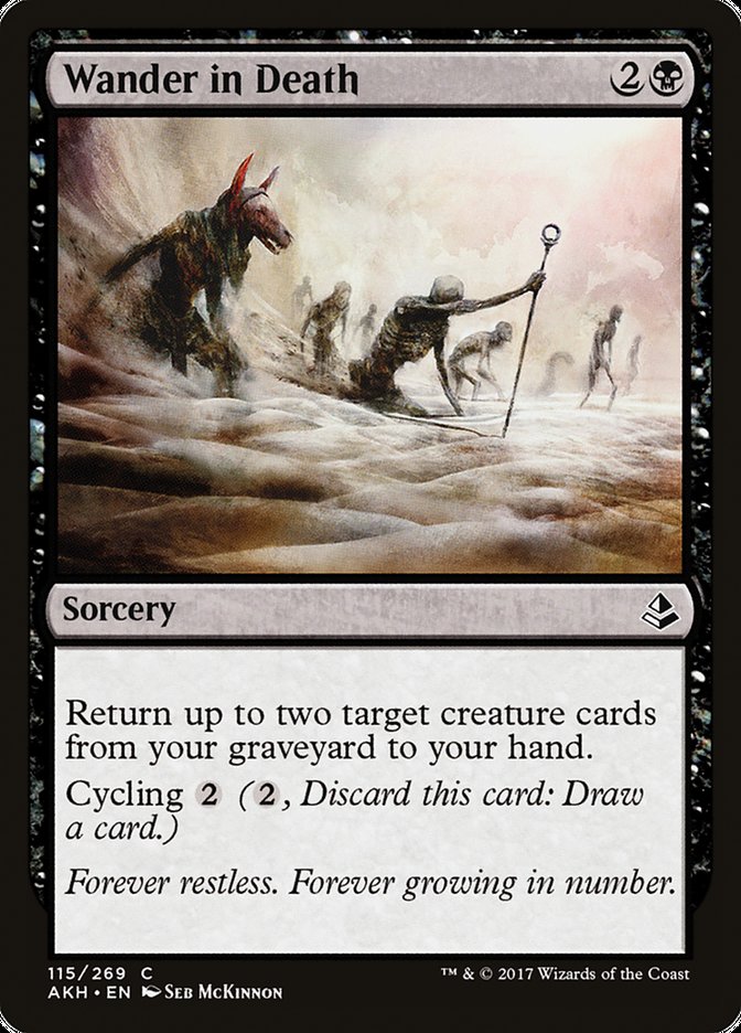 Wander in Death 115/269 (Amonkhet) 