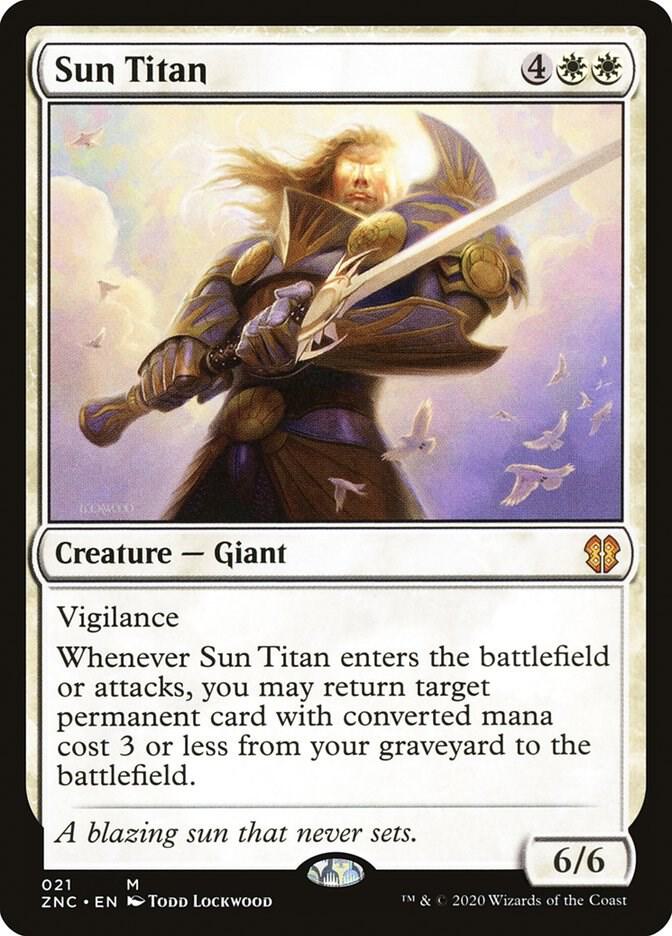 Sun Titan 21/142 (Commander: Zendikar Rising) 