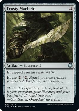 Trusty Machete 121/135 (Magic Game Night: Free-For-All) 