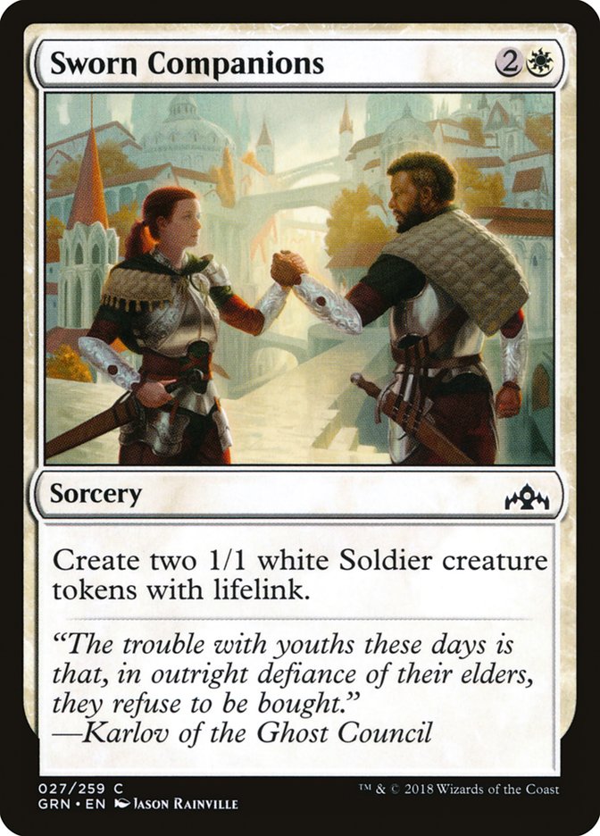 Sworn Companions 27/259 (Guilds of Ravnica) 