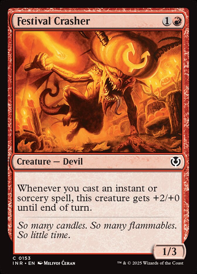 Festival Crasher 153/287 (Innistrad Remastered)  - Foil
