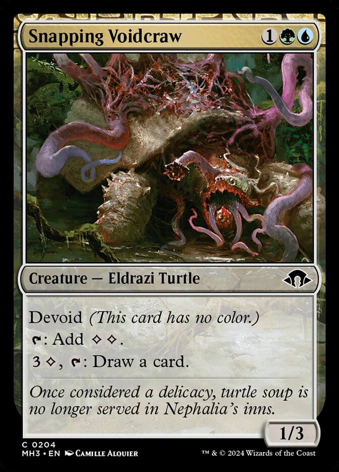 Snapping Voidcraw 204 (Modern Horizons 3)  - Foil