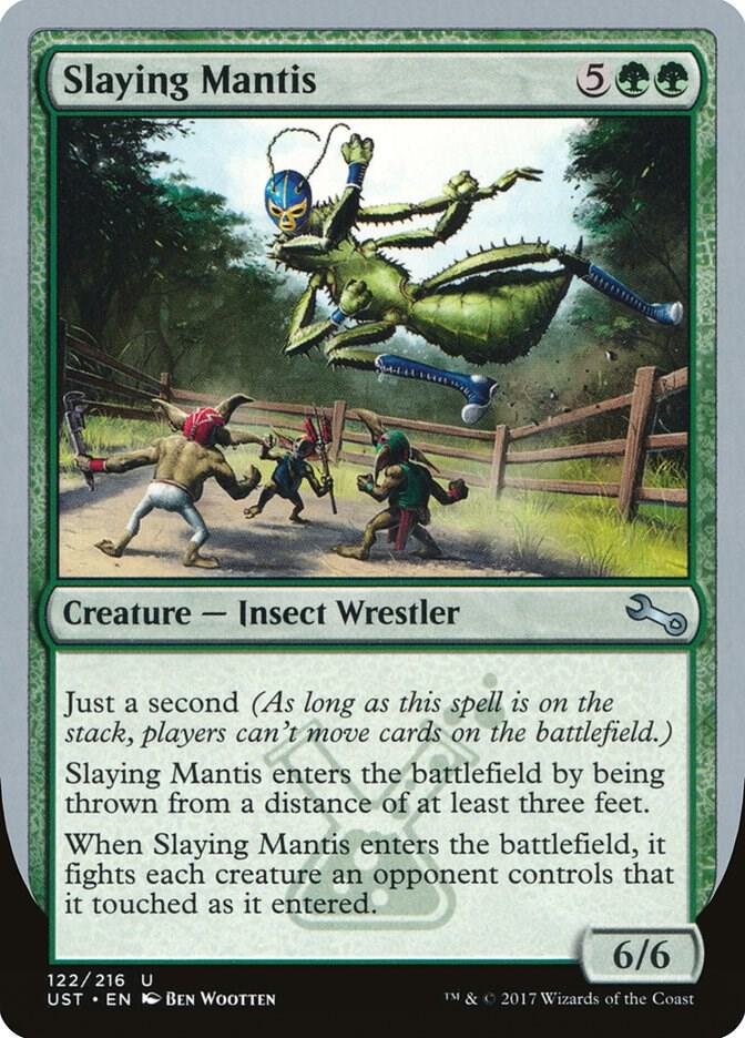 Slaying Mantis 122/216 (Unstable) 