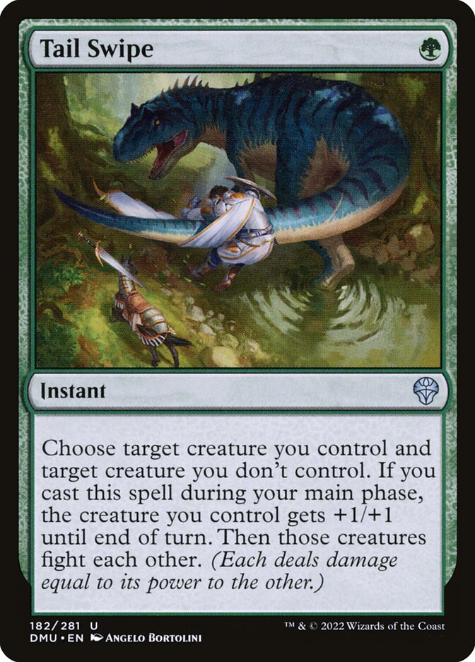 Tail Swipe 182 (Dominaria United) 