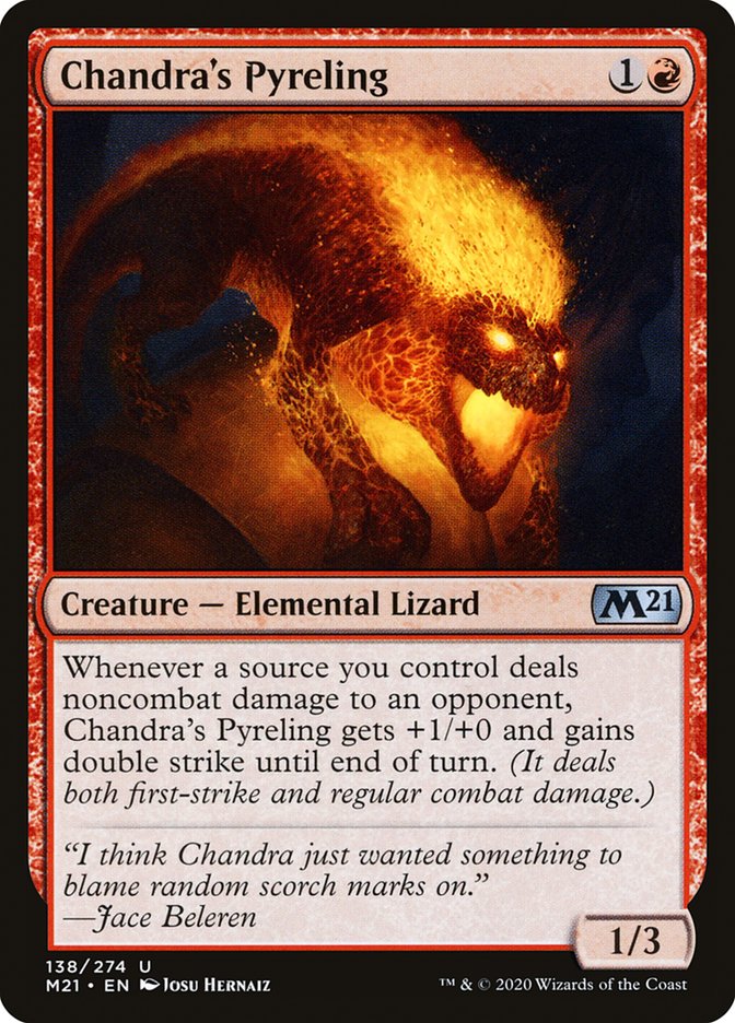 Chandra's Pyreling 138 (Core Set 2021) 