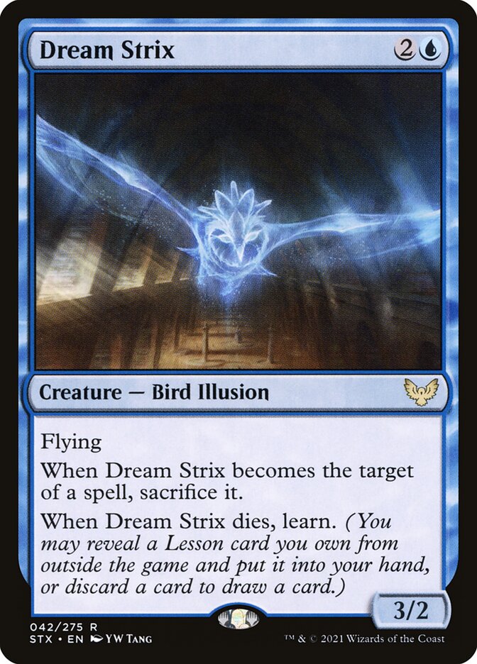 Dream Strix 42 (Strixhaven: School of Mages)  - Foil