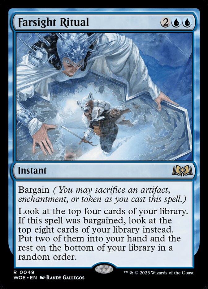Farsight Ritual 49/276 (Wilds of Eldraine)  - Foil