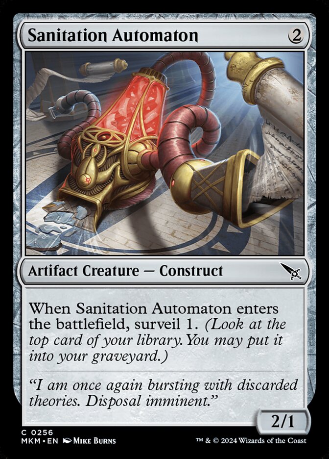 Sanitation Automaton 256/286 (Murders at Karlov Manor)  - Foil