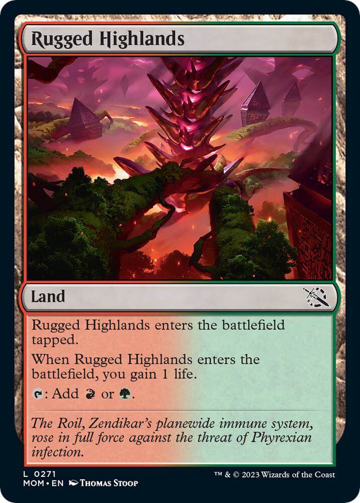 Rugged Highlands 271/291 (March of the Machine) 