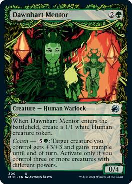 Dawnhart Mentor Showcase 300/277 (Innistrad: Midnight Hunt) 