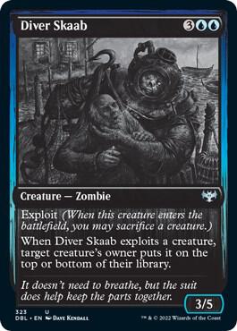 Diver Skaab 323/534 (Innistrad: Double Feature) 