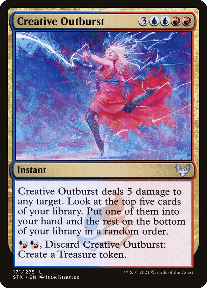 Creative Outburst 171 (Strixhaven: School of Mages) 