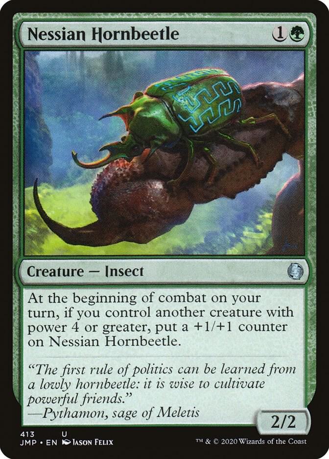 Nessian Hornbeetle 413/495 (Jumpstart) 