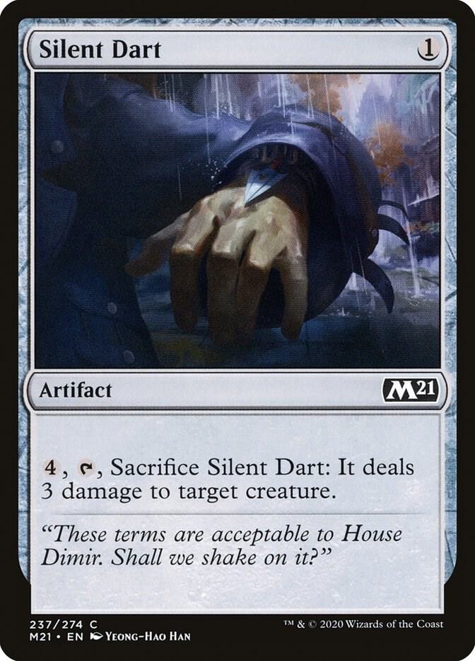 Silent Dart 237 (Core Set 2021)  - Foil