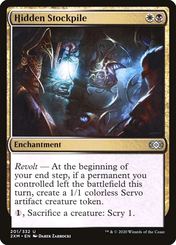 Hidden Stockpile 201/332 (Double Masters)  - Foil