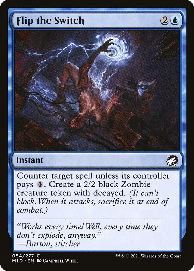 Flip the Switch 54/277 (Innistrad: Midnight Hunt) 