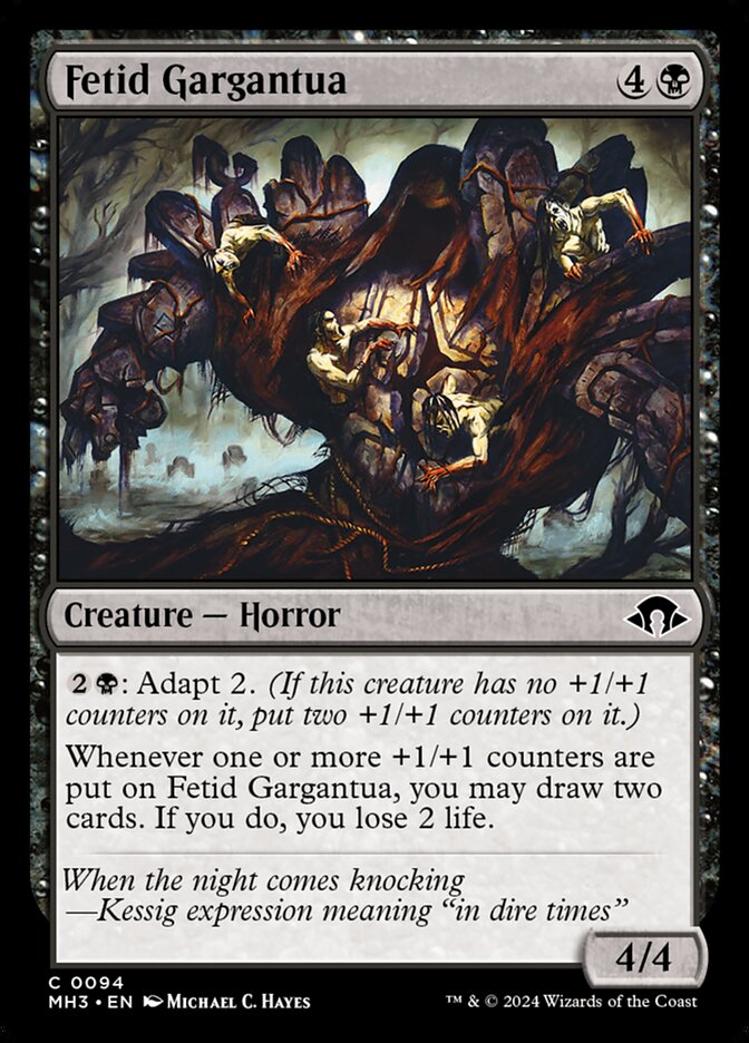 Fetid Gargantua 94/319 (Modern Horizons 3)  - Foil
