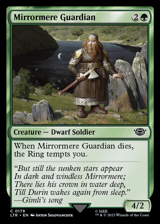 Mirrormere Guardian 179 (Universes Beyond: The Lord of the Rings: Tales of Middle-earth) 