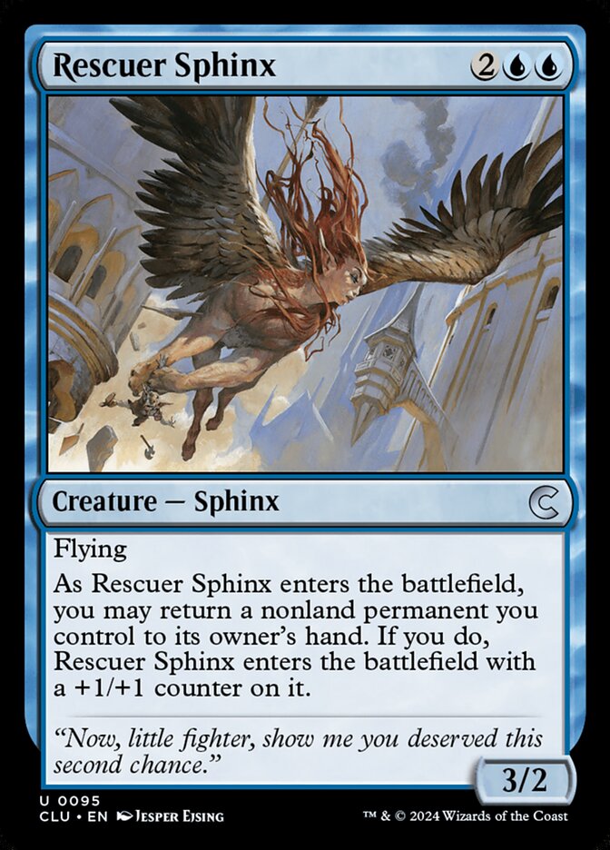 Rescuer Sphinx 95/284 (Ravnica: Clue Edition) 
