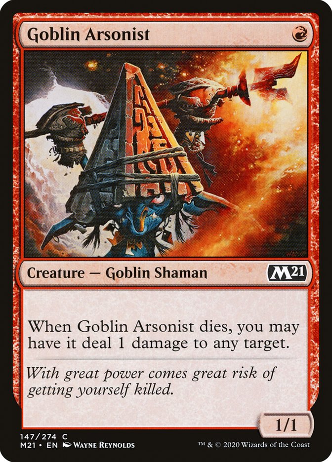 Goblin Arsonist 147 (Core Set 2021) 